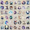 Yqskt 200PCS Wolf Stickers, Wolf Gifts