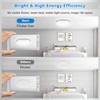 Defurhome Bathroom Ceiling Light, 24W (150W Equivalent), 2200LM, 5000K Daylight
