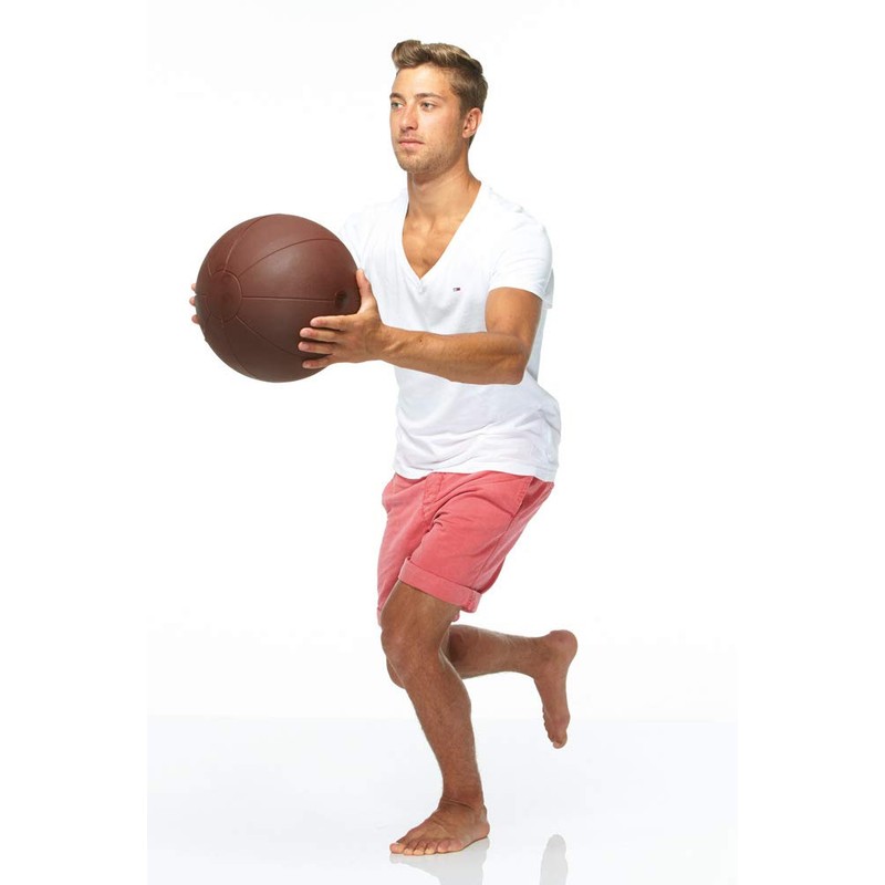 TOGU Unisex – Erwachsene Medinzinball Medizinball, Rot, 0,5 kg