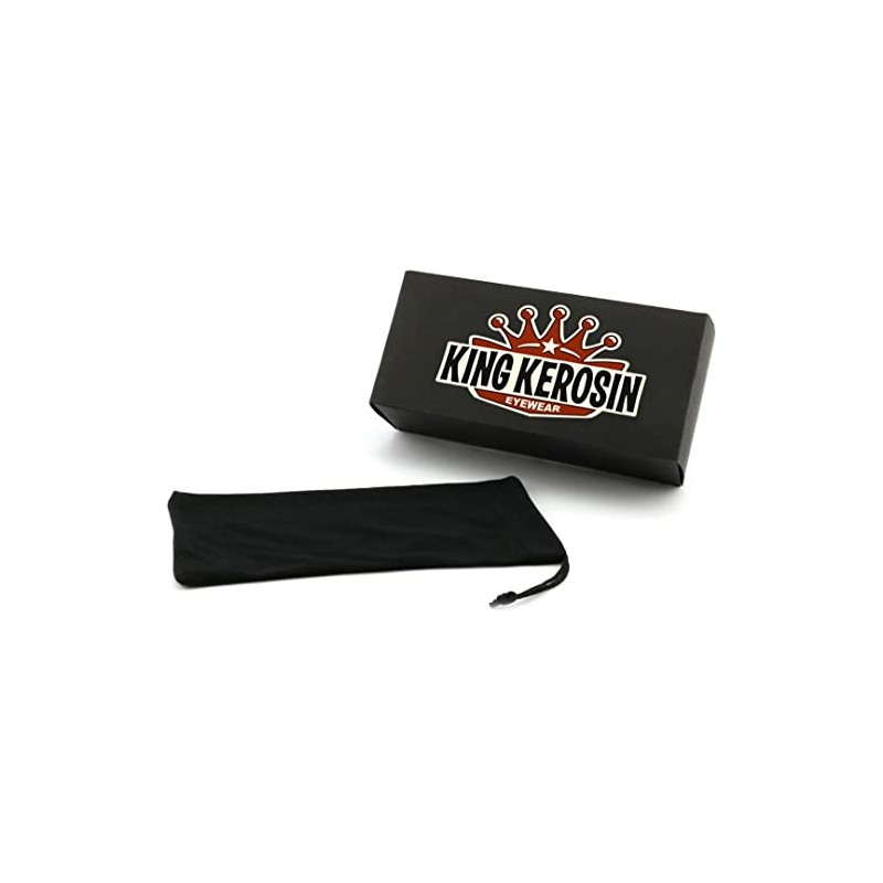 King Kerosin KK140 Sunglasses Smoke One Size
