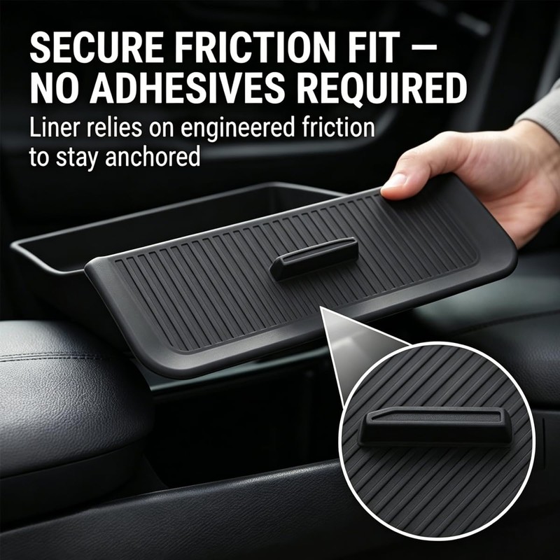 Console Organizer 2026 RAV4 Hybrid Anti-Rattle Silicone