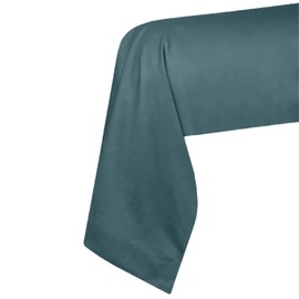 Lovely Casa Bolster Pillowcase Size 45 x 185 cm 100% Oeko-Tex Certified Cotton – Excellent Quality – Eucalyptus – Eden Model – Bed Linen for Home – Soft and Comfortable – Unisex