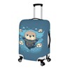 HELLHERO Sea Otter Travel Luggage Cover Protector Suitcase Case Fit