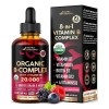 Complejo B Orgánico Usda Vitaminas 8 En 1 Hecho En