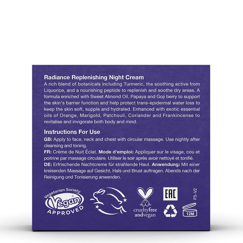 Urban Veda Radiance Replenishing Night Cream 50 ml