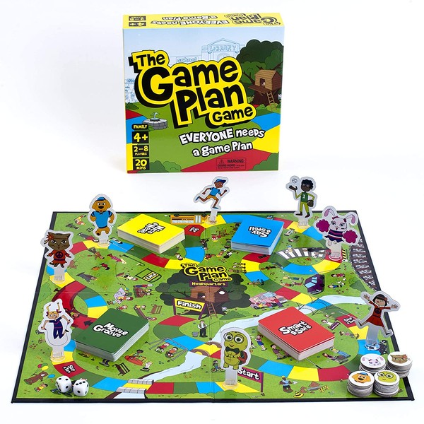 The Game Plan Game: Life Skills for Kids Teach Your Child to be Safe, Problem-Solving, Feelings Management, Social Skills