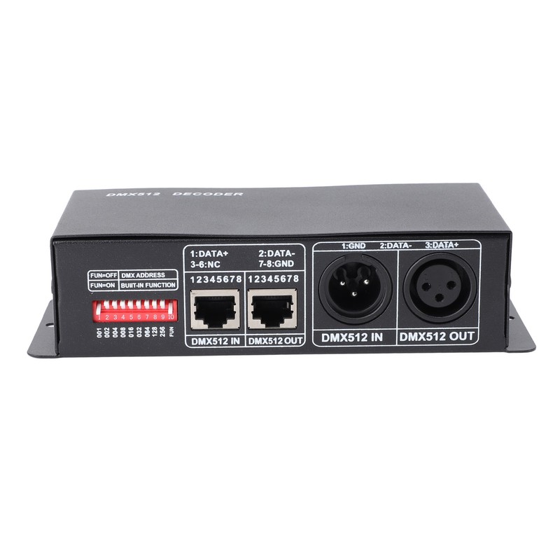 3 Channels DMX 512 Decoder Iron PCB RGB LED Controller