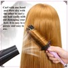 Neuvikter Cepillo Para Cabello Rizado Con 17 Dientes, Cepillo Definidor