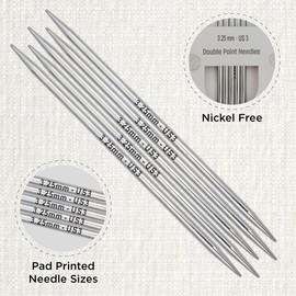 KnitPro Nova Double Pointed Needles 4" (10cm) | 3.25mm
