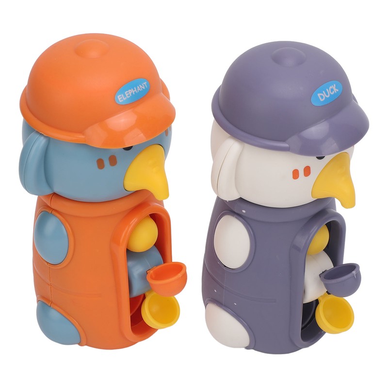 2 Pcs Bathtub Waterfall Toy Preschool Learning Bath Time Shower