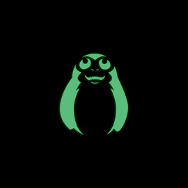 Star Inspired Movie Character Space Pog Glow in The Dark Sticker Decal for Phone Tablet Laptop Car Truck Window | 2" Sticker | Green