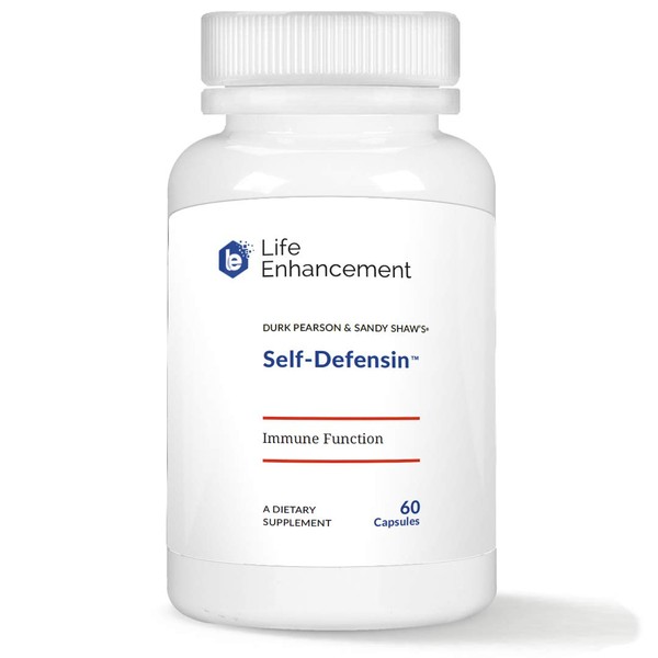 Life Enhancement Self-Defensin | 800 IU Vitamin D3, 250 mg Isoleucine, and 100 mg Theanine | 60 Servings