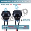 DMWD Momentary Domed Push Button Switch 1NO ON-Off Reset Micro