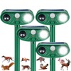2026 Upgraded Solar Ultrasonic Animal Repeller Outdoor with Motion Sensor
