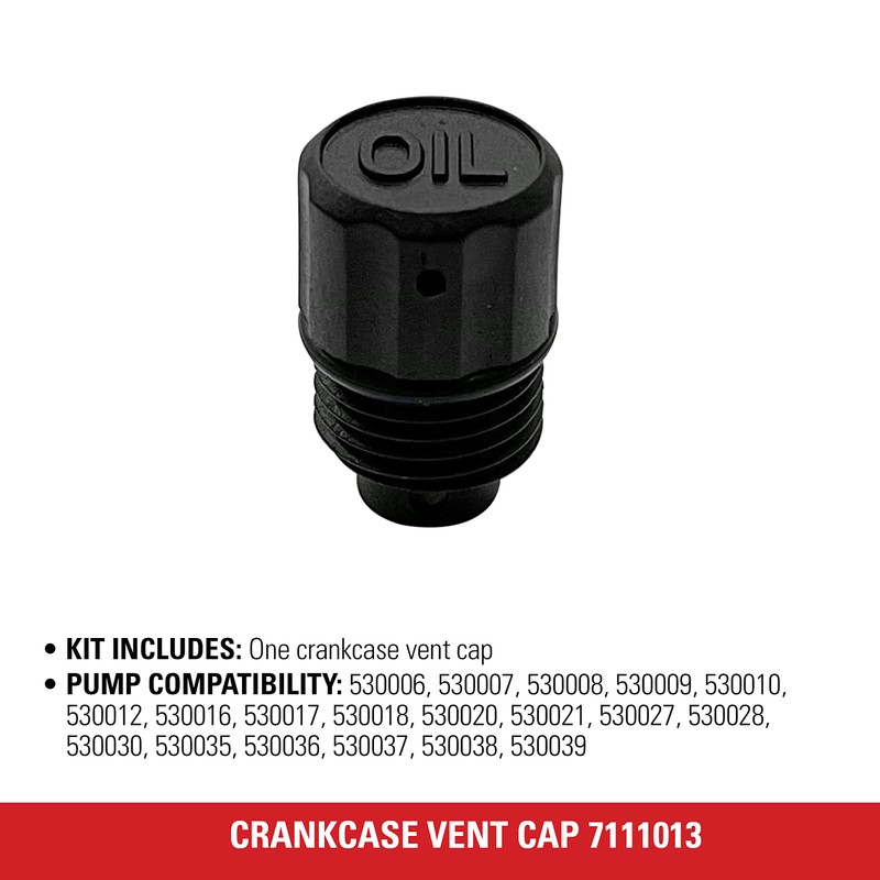 Simpson Cleaning 7111013 Replacement Crankcase Vent Cap for Pressure Washer
