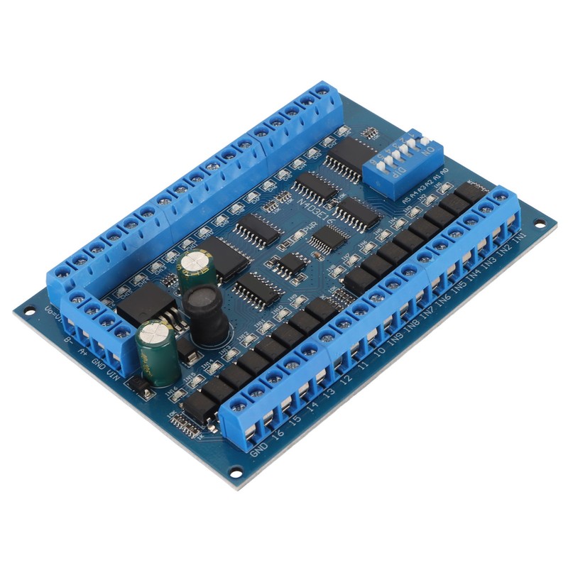 DC 6.5‑30V 16 Input 16 Output Expansion Board Multifunctional RS485