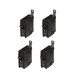 wirenco Pack of 4 - Siemens B120 20A 1P 20-Amp Single Pole 120-Volt Bolt-ON Breaker Bundle by wirenco