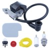 Gubeter Ignition Coil Filter Kit, for Poulan Pp3516Avx Pp4218Avx for
