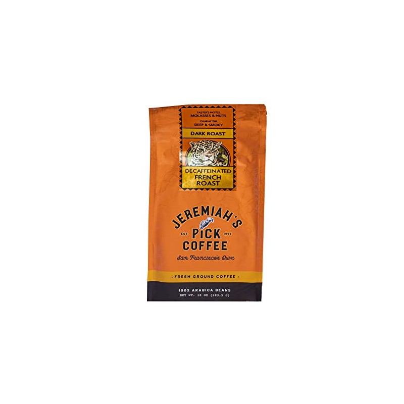 Decaf French Roast - Ground Coffee for Drip - 10oz,