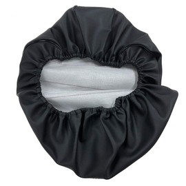 Honda Tactmet Inn (AF51) Black Dedicated Design Seat Cover, Strong Rubber Type, Made in Japan (Thick Fabric) [Fabric Color: Black/Piping Color: Front and Back, Black] CHRIS-HCR1016-C10