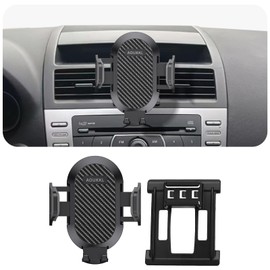 AOUKKL Car Phone Holder Fits for Mazda 6 2009-2013 Accessories,Thick Cases Friendly,Cell Phone Mount for 4-7 in Phones,360 Degree Rotation,Easy to Install