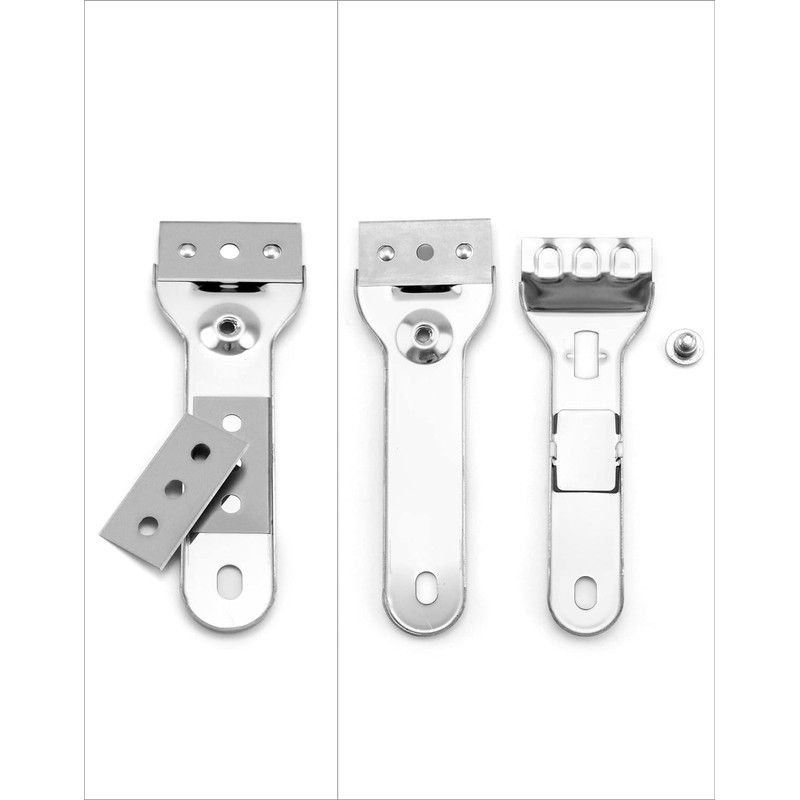 ieron Ceramic Hob Scraper, Stainless Steel Cleaning Glass Scrapers with