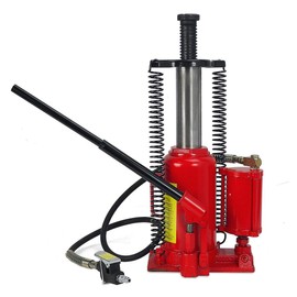 Stark Hydraulic 20 Ton Air Bottle Air-Operated Bottle Jack Lift Portable Low Profile Manual Jack Air Jack with Handle