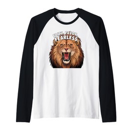 Faith Favor Fearless Raglan Baseball Tee