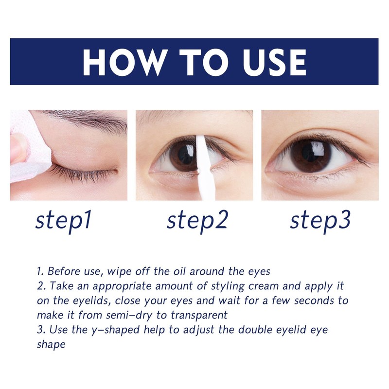 Long-Acting Invisible Double Eyelid Shaping Cream, Eyelid Styling Cream