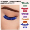 Lurrose Fake Eyelashes, Long Eyelashes, Makeup Natural False Eyelashes, Natural