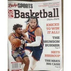 Lindy's Sports Pro Basketball Magazine 2024-2025, KNICKS TO WIN IT ALL !