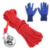Strong Powerful Round Salvage Fishing Magnet with 20m Rope Kit