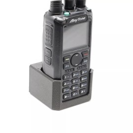 Bioluminous Anytone 878 / 868 Custom Made AMPS Drop In Mount for Car / Truck - Made In USA