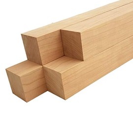 Barrington Hardwoods Cherry Lumber Square Turning Blanks (4pc) (2" x 2" x 24")