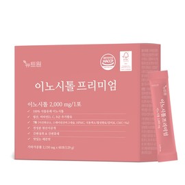 Newt One Inositol Premium 60 sachets / 뉴트원 이노시톨 프리미엄 60포X4bx  콜린 미오이노시톨 엽산,비타민D,C,B군