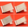 11-Piece Stainless Steel Pottery Texture Clip Set for Clay Modeling