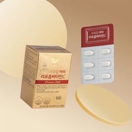 Seo Jae-Geol Ami High Content Liposomal Vitamin C Amino Acid Antioxidant Ministry of Food and Drug Safety 600mg 60 tablets, 4 pieces / 서재걸 아미 고함량 리포좀 비타민C 아미노산 항산화 식약처 600mg 60정, 4개