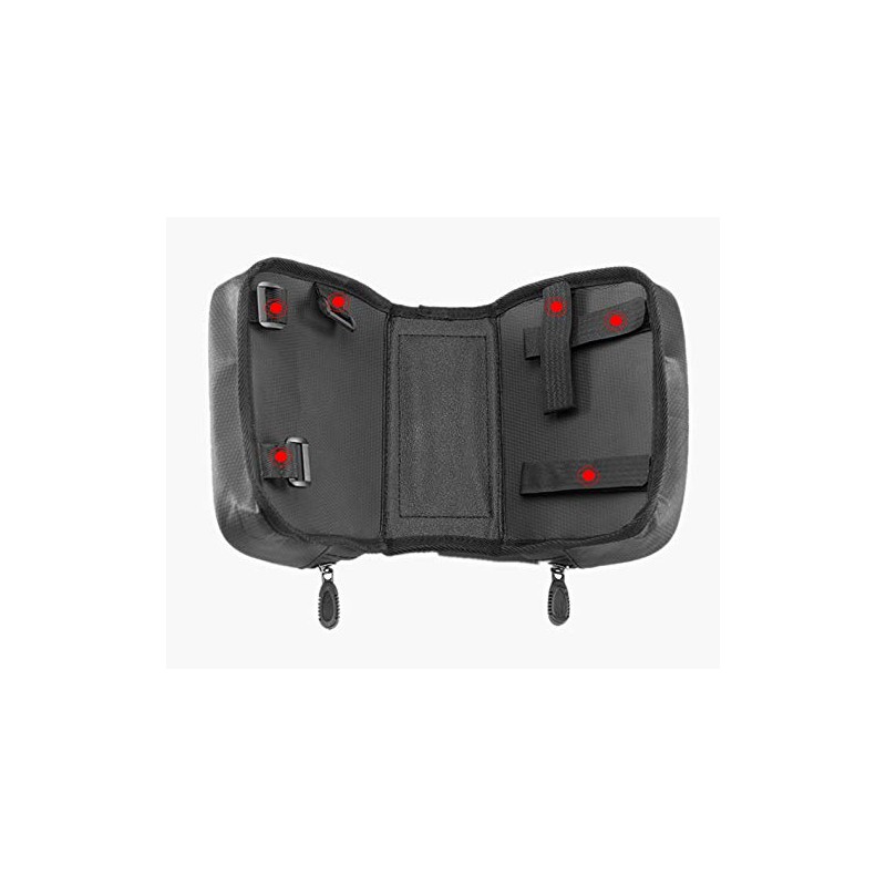 VOANZO Large Capacity Bicycle Frame Bag, 6 Inches Cellphone TPU