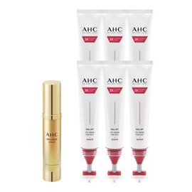 Latest AHC Eye Cream Season 14 Full Lift T Gua Sha Lifting 40ml 6pcs + Real Gold Serum / 최신상 AHC 아이크림 시즌14 풀 리프트 T괄사 리프팅 40ml 6개+리얼골드세럼