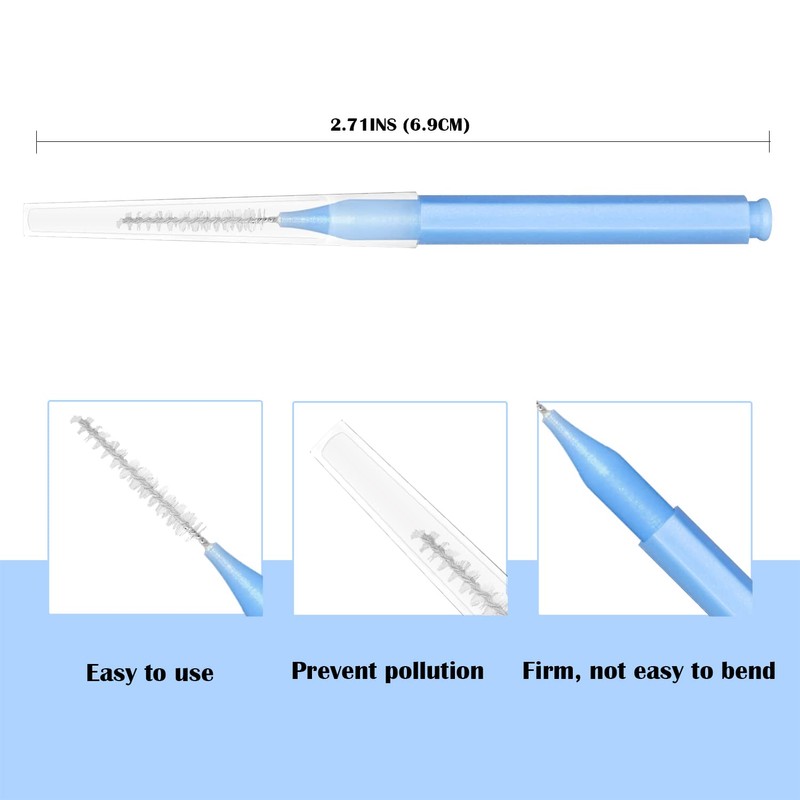 EasyHonor Braces Brush for Cleaner Interdental Brush Toothpick Dental Tooth