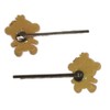 MONKEY GIRL Bobby PIn Hair Clip Accessory - Set of