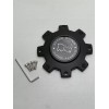 Black Rhino Matte Black Wheel Center Cap W/Screws CAP M-874