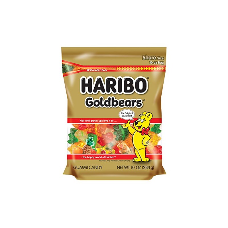 Haribo, Goldbears Gummi Candy, 10 Ounce