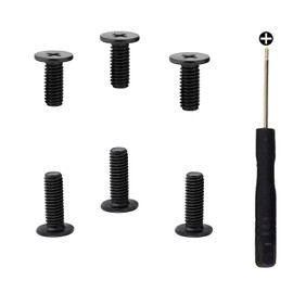 Komitasui Digital Camera Screen Screws for Canon G7X Mark II G7X Mark III Camera Screws Accessories with Screwdriver - 6 Packs
