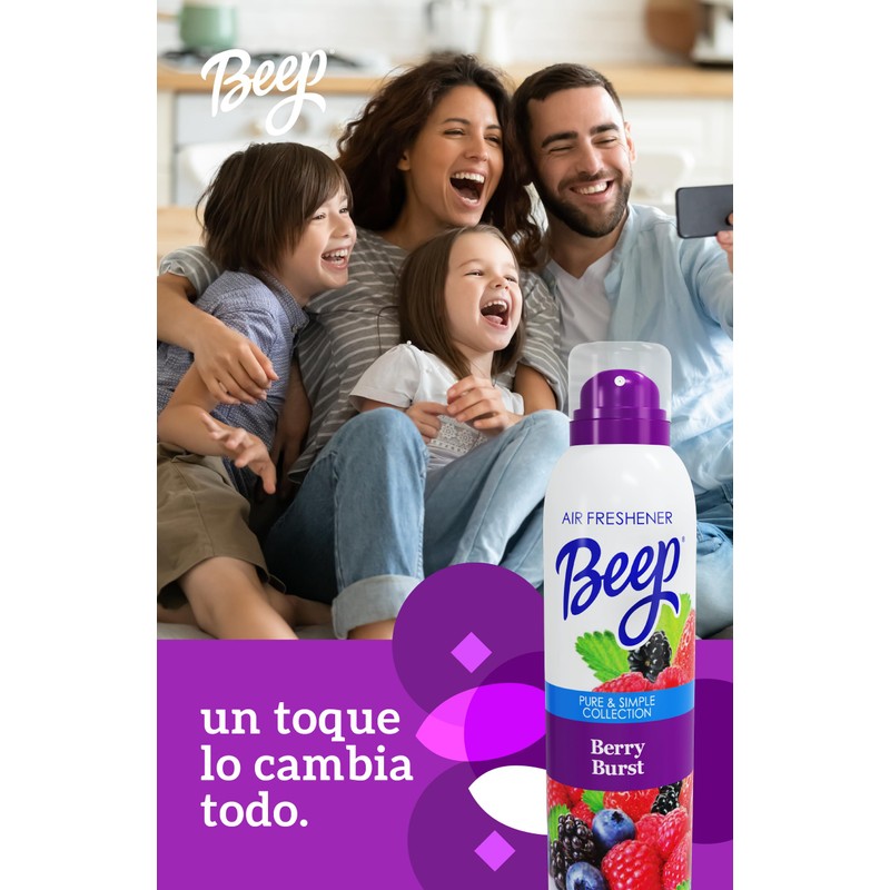 Beep Air Freshener - Berry Burst 3PACK