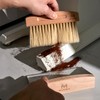 MUVNA Espresso Cleaning Brush Set, a Wood Handle Cleaning Brush