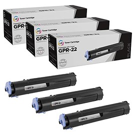 LD Compatible Toner Cartridge Replacement for Canon GPR22 0386B003AA (Black, 3-Pack)