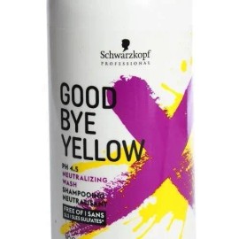 Schwarzkopf Good Bye Yellow Shampoo Neutralizante X 300 Ml                                                                                            