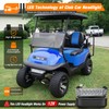 GODCTSUP Club Car LED Headlight with Bumper, 12V Golf Cart