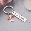 Forky Gift Forky Keychain Forky I'm Trash Keychain Inspiration Gift